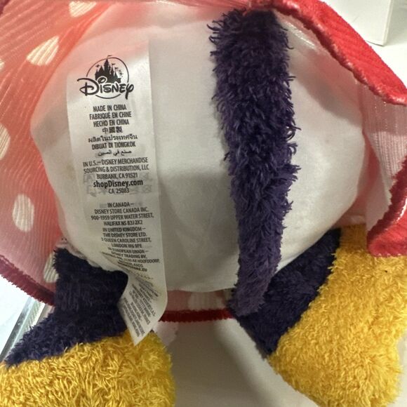 Disney Parks Minnie Mouse Purple Weighted Plush *Missing Weight - Picture 9 of 10